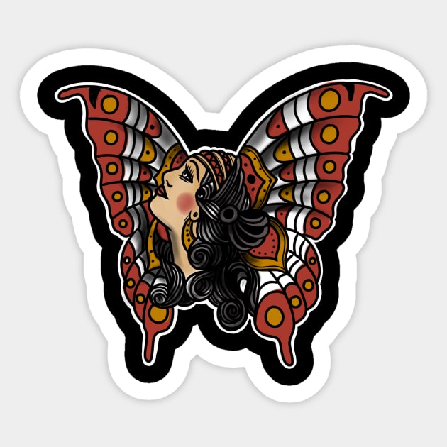Butterfly Sticker by Blunts